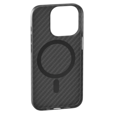 Husa Kevlar Armor Magsafe iPhone 15 Pro Neagra