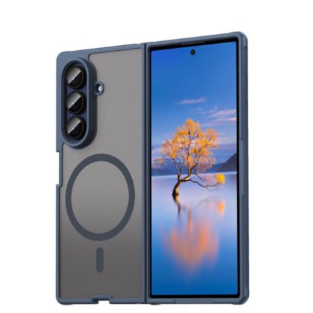 B Husa MagFrost Pro Samsung Z Fold 7 Albastru