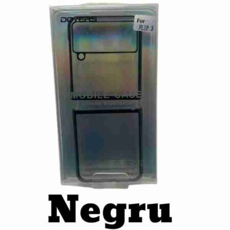 Husa Fashion Samsung Z Flip 3 Negru