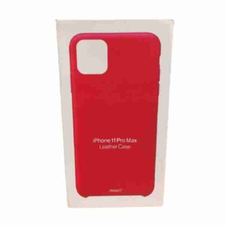Husa Apple Org Leather iPhone 12/12 Pro Rosu