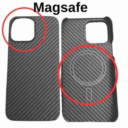 Husa Kevlar Magsafe iPhone 15 Pro Max Neagra