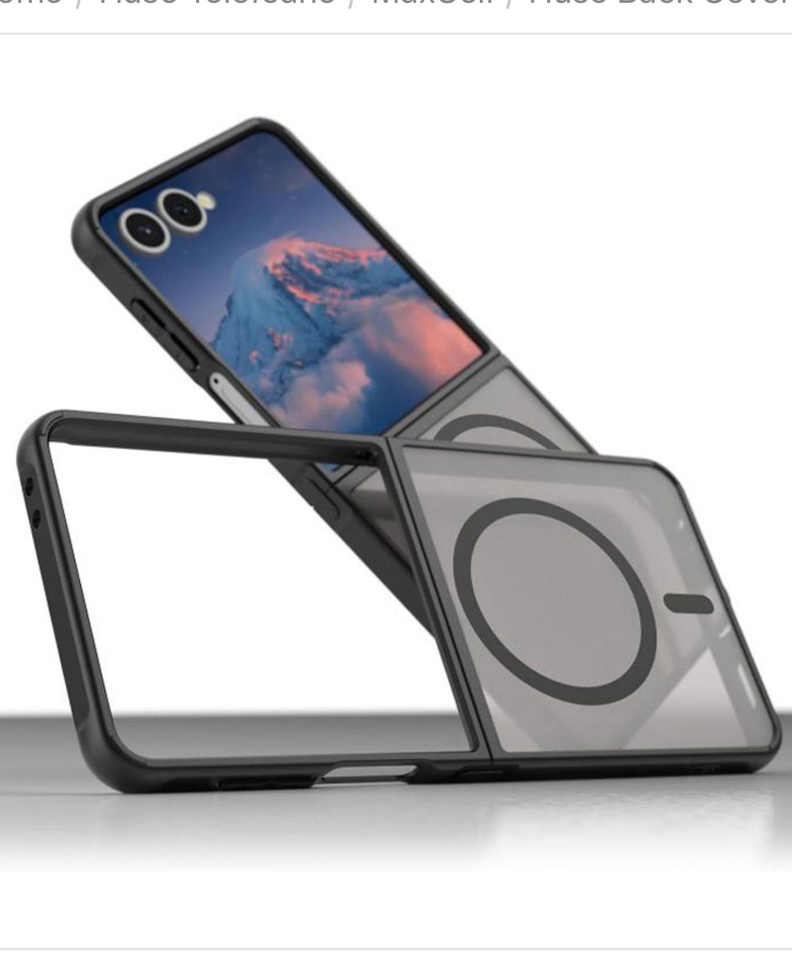 B Husa MagFrost Pro Samsung Z Flip 7 Negru