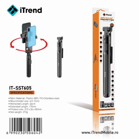 ITREND Selfi Stick 170 cm (SST607)
