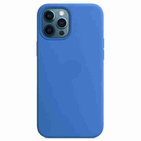 Husa Magsafe Silicon iPhone 13 Pro Albastru