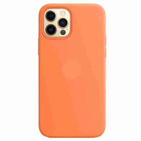 Husa Magsafe Silicon iPhone 12 Pro Max Portocaliu