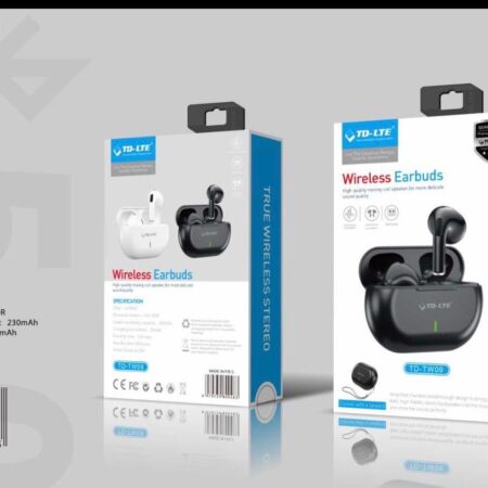 TD-LTE Casti Wireless Earbuds (TD-TW09) Negre