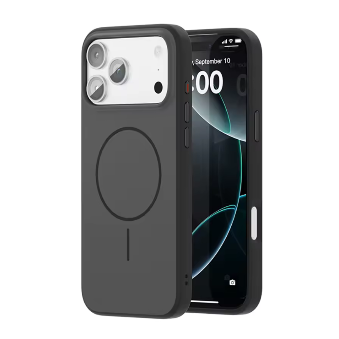 Husa Carbon Slim cu MagSafe iPhone 17 Pro Negru