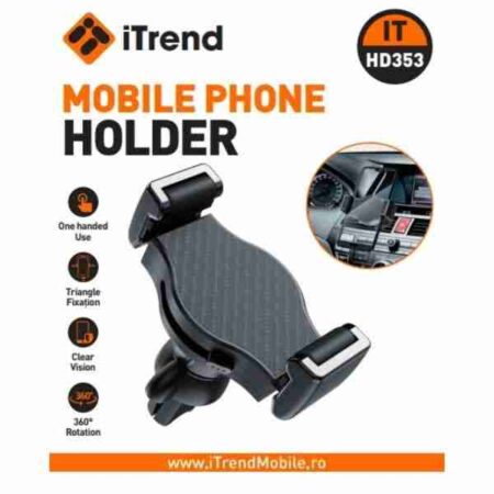ITREND Suport Auto-Vent Magnetic Prindere Extensibila (HD353)