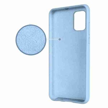 Husa Soft Catifea Samsung S22 Albastru Deschis