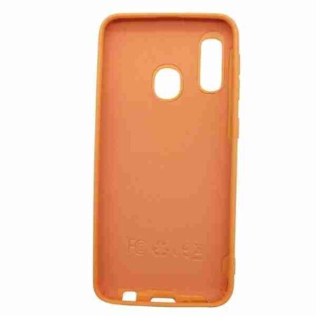 Husa Soft Catifea Samsung A73 Portocaliu