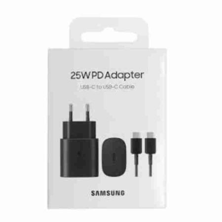 Incarcator Retea Samsung Original 25W Negru + Cablu Type C