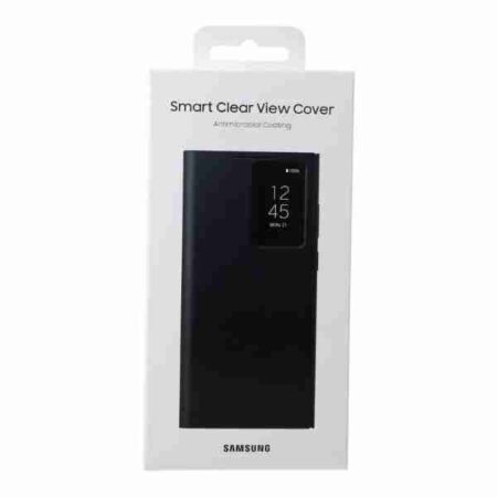 Husa Smart Clear Samsung S22 Ultra Negru
