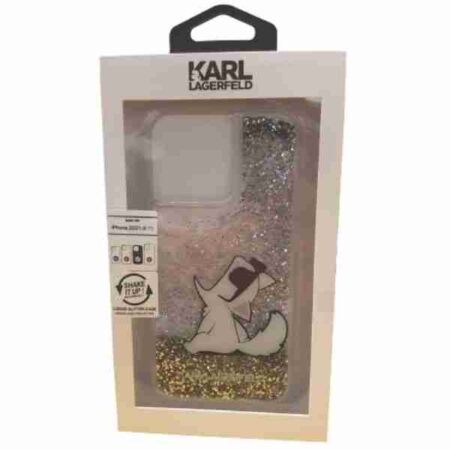Husa Karl Lagerfeld Cu Sclipici iPhone 13 Pro