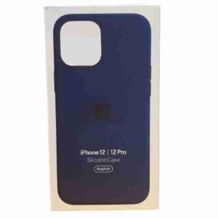 Husa Apple Org iPhone 12 Mini Albastru Inchis