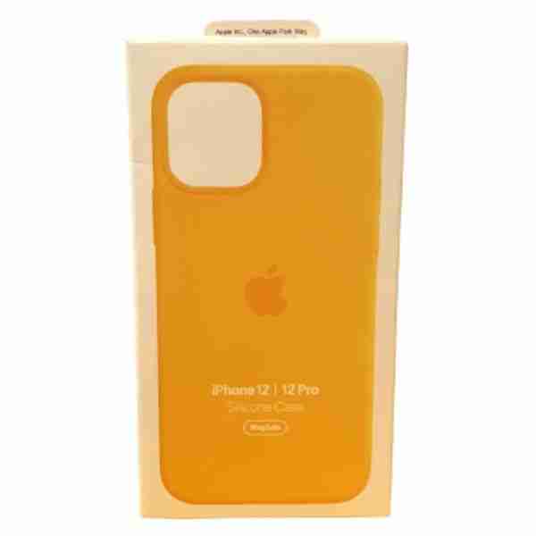 Husa Apple Org iPhone 12/12 Pro Galben