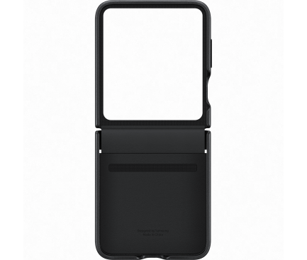 Husa Leather Samsung Z Flip 5 Negru