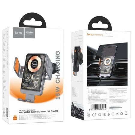 B HOCO Suport cu Incarcator Wireless (HW7)