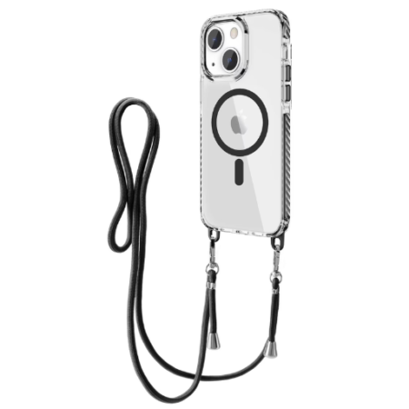 Husa Magsafe Snur iPhone 17 Negru
