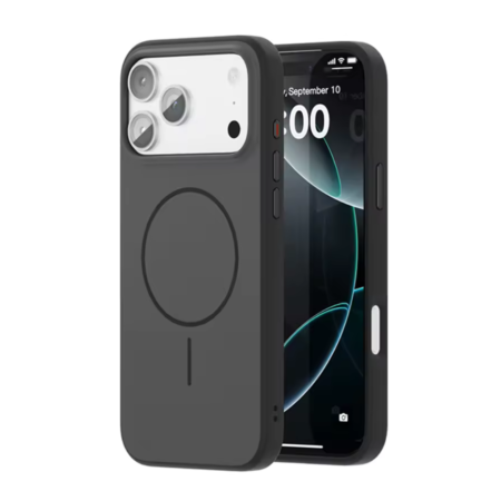 Husa Carbon Slim cu MagSafe iPhone 17 Pro Negru