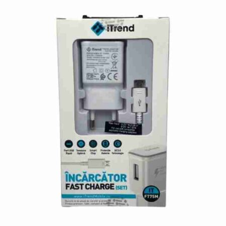 ITREND Incarcator Retea Micro USB (FT75M)